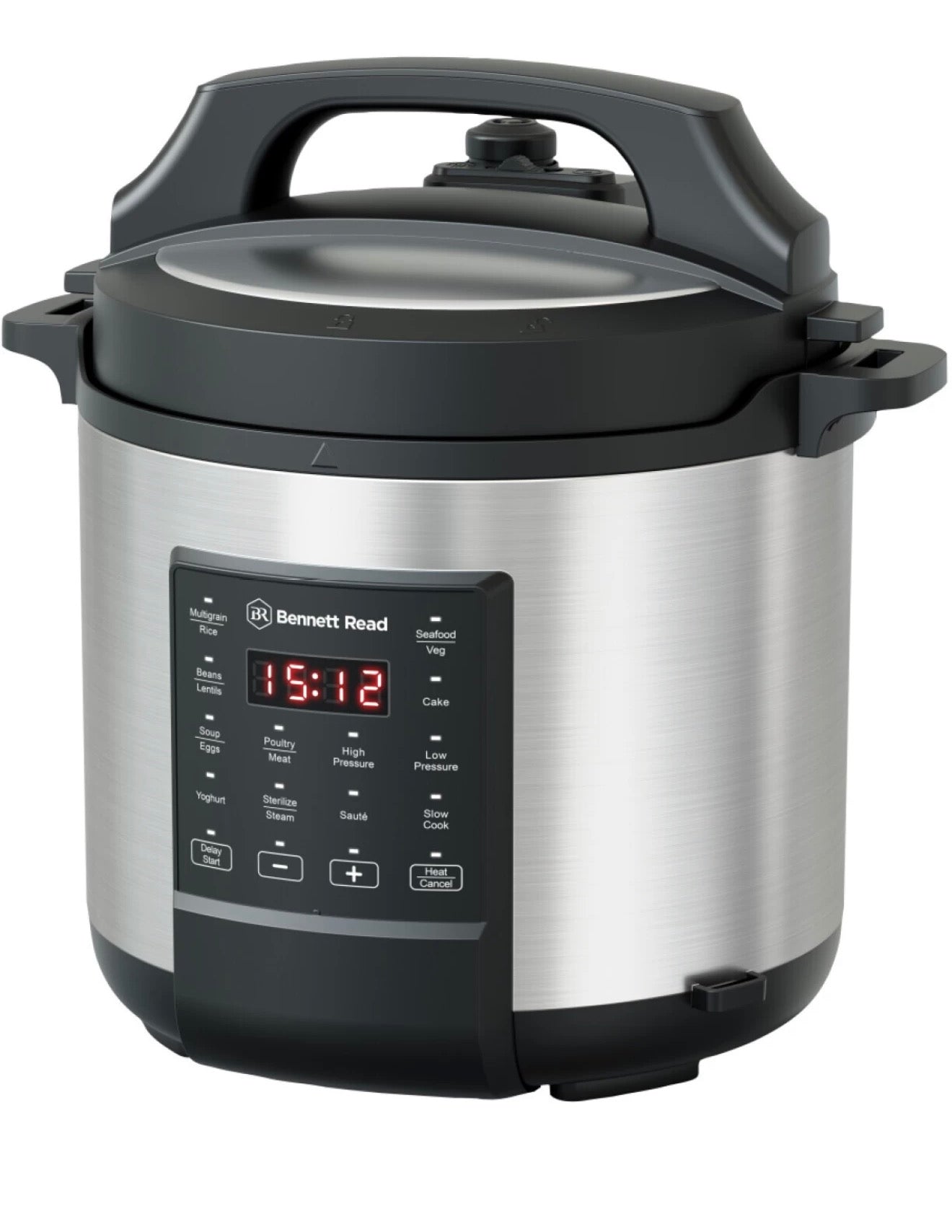 Bennett Read BRMN12 6 L Pressure Cooker (Stainless Steel)