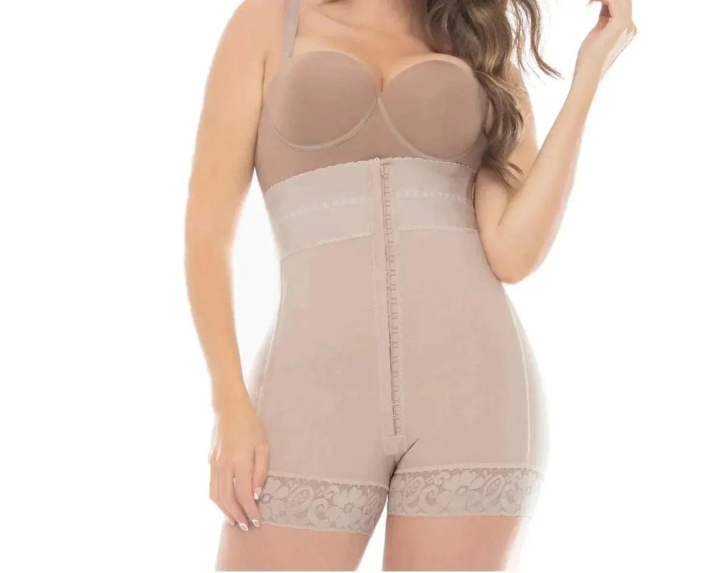 High Waist Curvy Fit strapless faja #6204