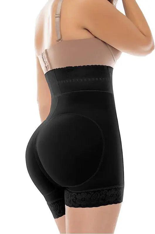 High Waist Curvy Fit strapless faja #6204