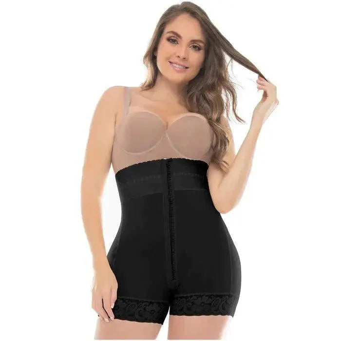 High Waist Curvy Fit strapless faja #6204