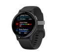 Garmin Vivoactive 5 - Slate Aluminium Bezel with Black Case and Silicone Band
