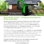 Centurion D3 Smart Gate Motor Kit incl Anti-Theft Bracket