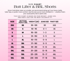 Mid Waist Curvy Fit  Bbl Shorts #6198