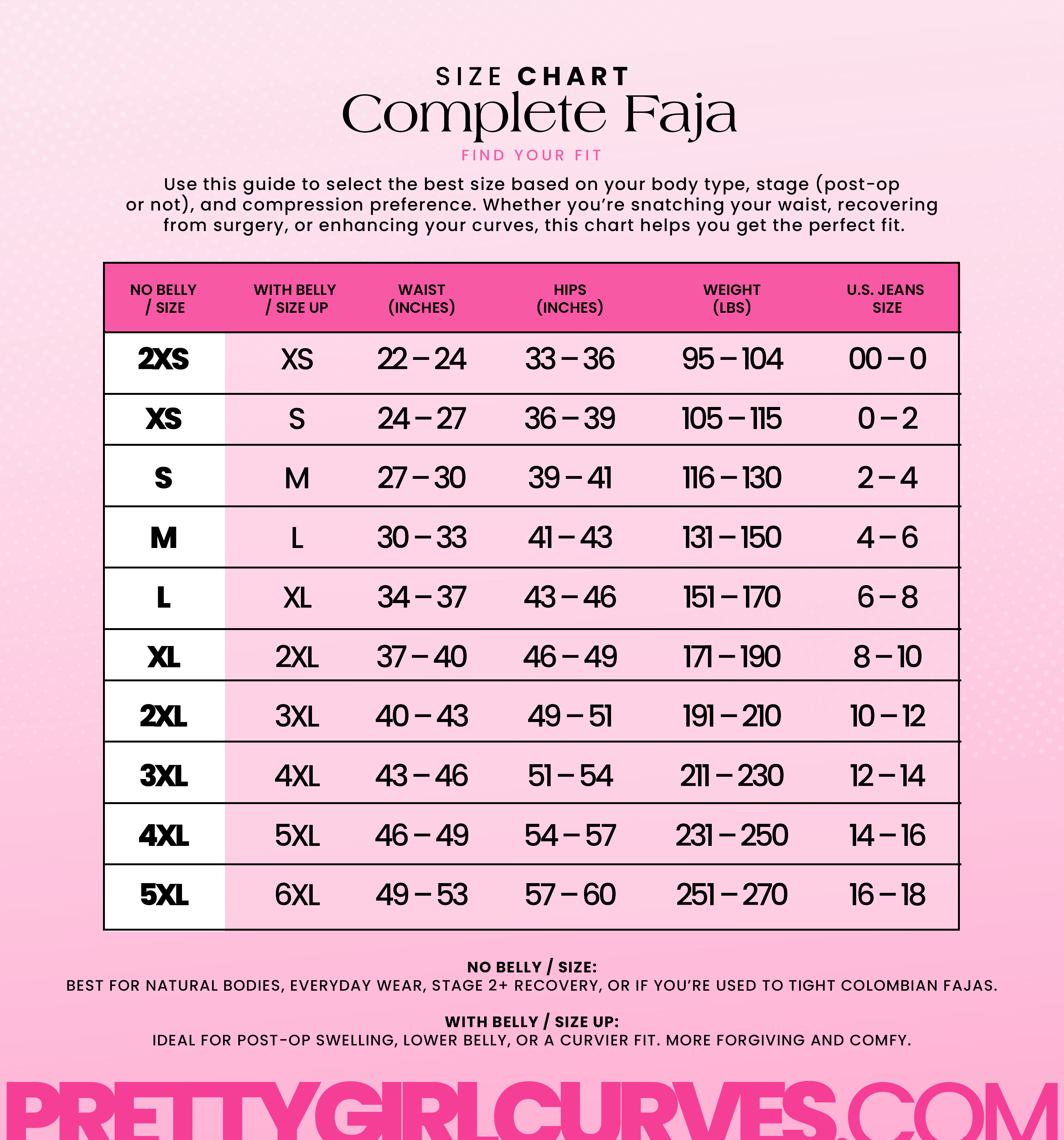 High Waist Curvy Fit strapless faja #6204