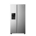 Hisense 474L Side By Side Fridge Freezer Stainless Steel H690SSIDL