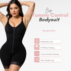 Tummy Control Bodysuit with Bra
