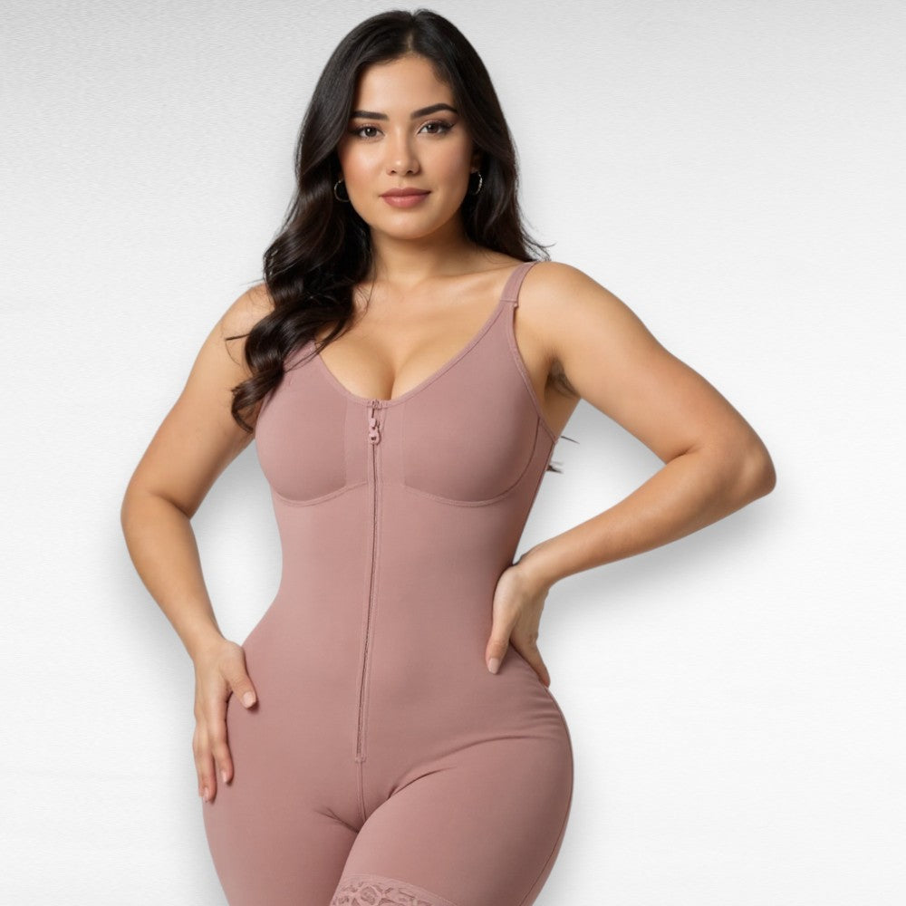 Tummy Control Bodysuit with Bra