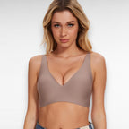 Wireless Deep V Push Up Bra