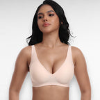 Wireless Deep V Push Up Bra
