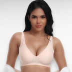 Wireless Deep V Push Up Bra