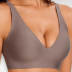 Wireless Deep V Push Up Bra