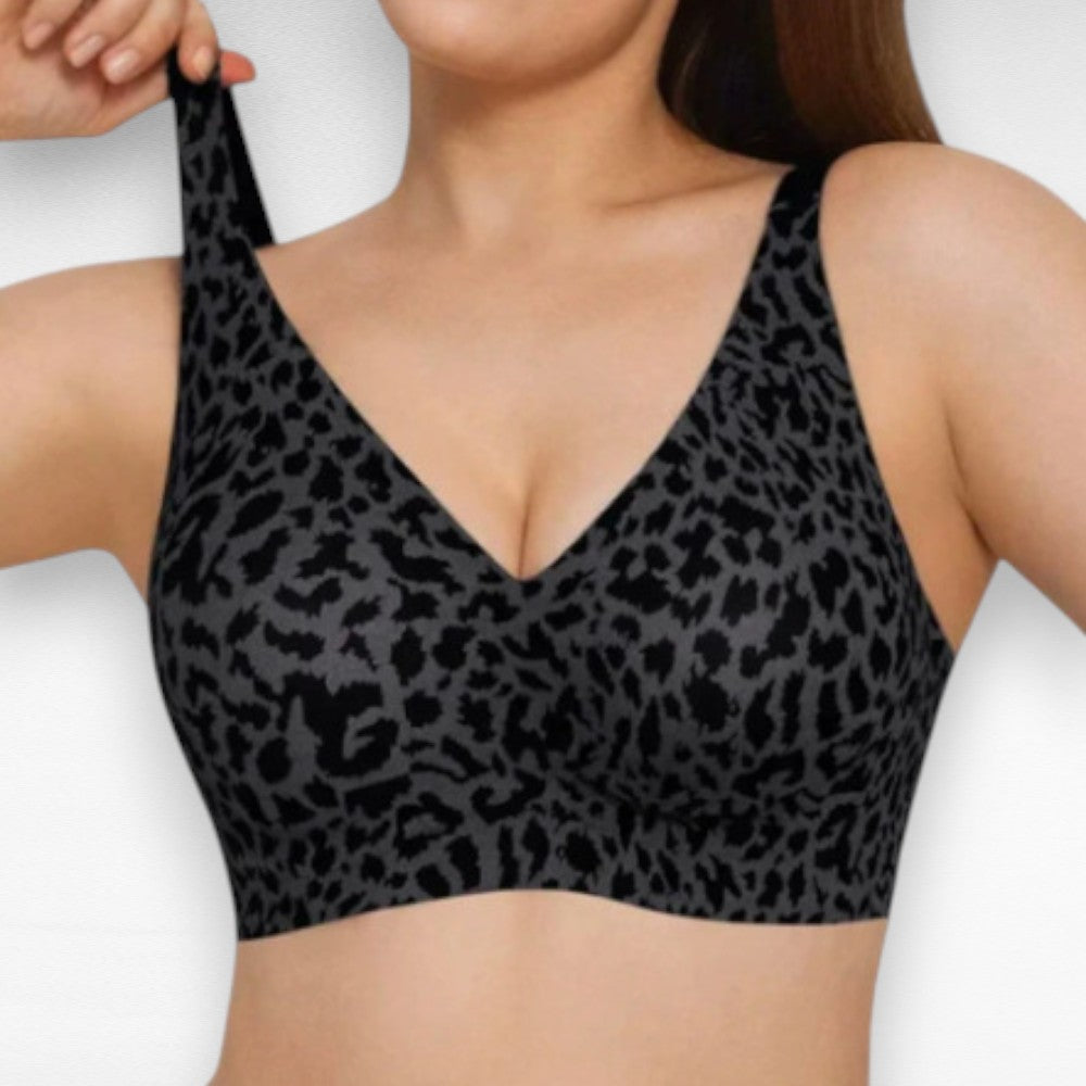 Wireless Deep V Push Up Bra